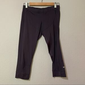 Stella McCartney Adidas Blue Cropped High Rise Leggings Womens Small Yoga Pants